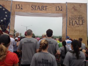 Team Grassroots takes on the Marine Corps Historic Half Marathon